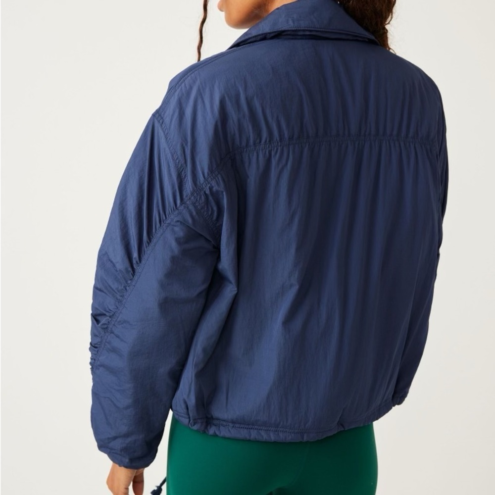 Free People Movement Off the Bleachers Coaches Jacket - Picture 3 of 4